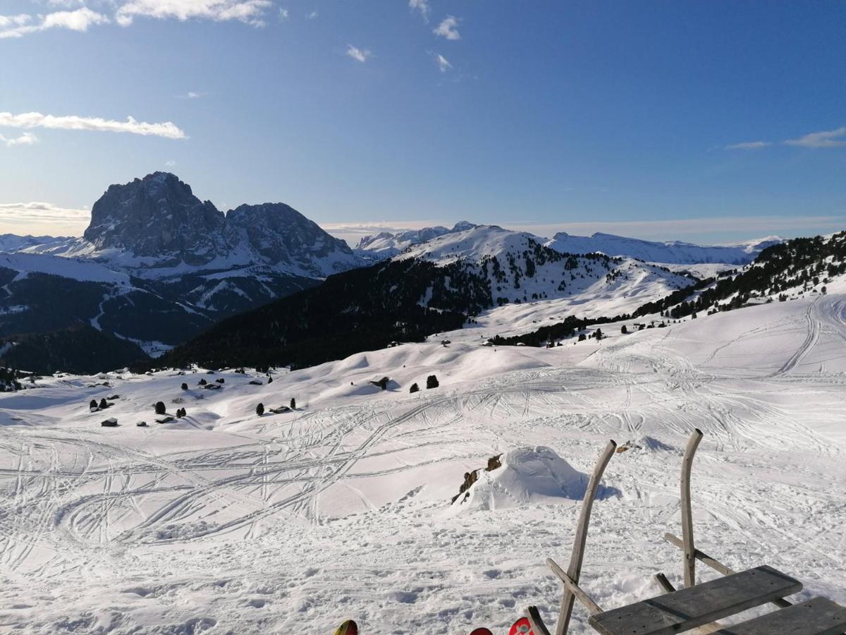Apartment Montblanc Seceda Ortisei Eksteriør billede